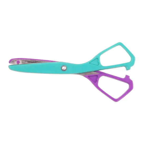 Economy Plastic Safety Scissor, 5-1/2" Blunt, Assorted Colors (No Color Choice), Pack of 24 {5}