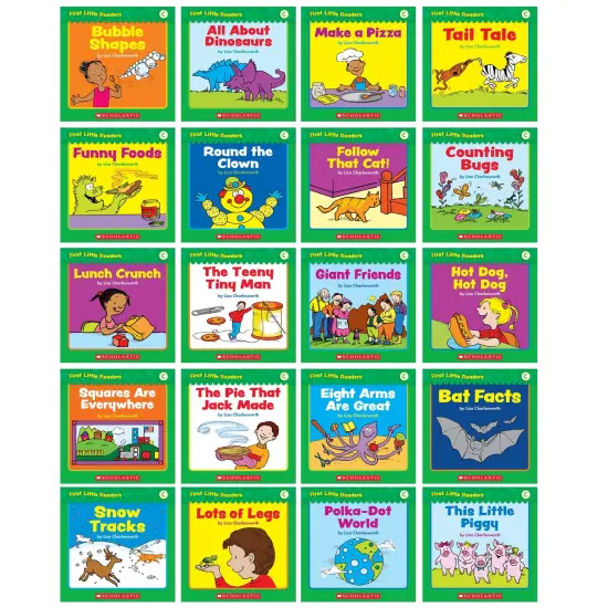 First Little Readers Books, Guided Reading Level C, 5 Copies of 20 Titles {2}