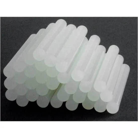 Full Size 4" Clear Hot Glue Stick, 5 lb Box {2}