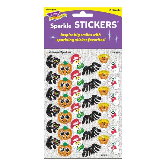 Halloween Sparkles Sparkle Stickers&reg;, 72 Per Pack, 12 Packs {4}