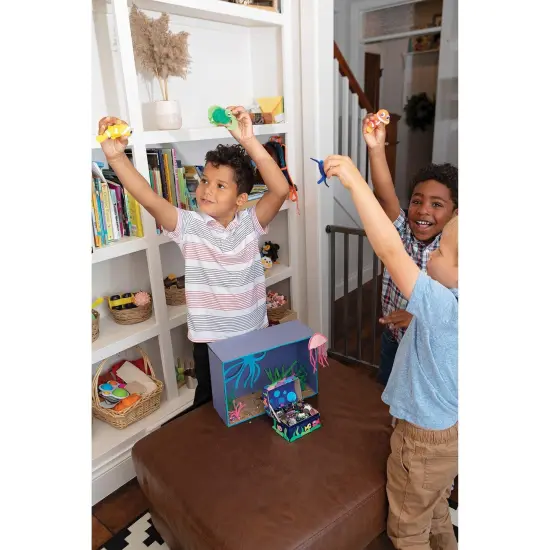 Pom Pon Animal Kit, Ocean Animals, Assorted Sizes, 4 Animals Per Kit, 6 Kits {3}