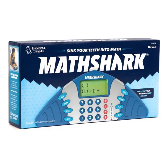MathShark&reg; Handheld Electronic Math Game {4}