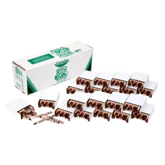 Colors of the World Classpack, 480 Crayons {1}