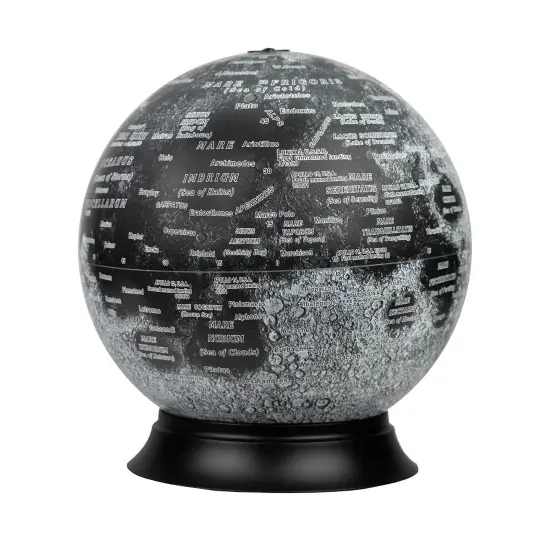 National Geographic Illuminated Moon Globe, 12" {1}