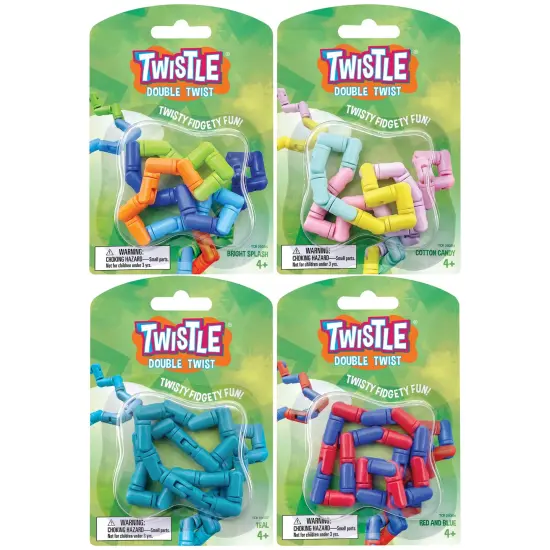 Twistle Double Twist, Assorted, Set of 4 {1}