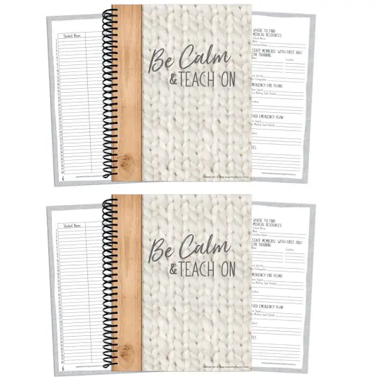 A Close-Knit Class Lesson Plan & Record Book, Pack of 2 {1}
