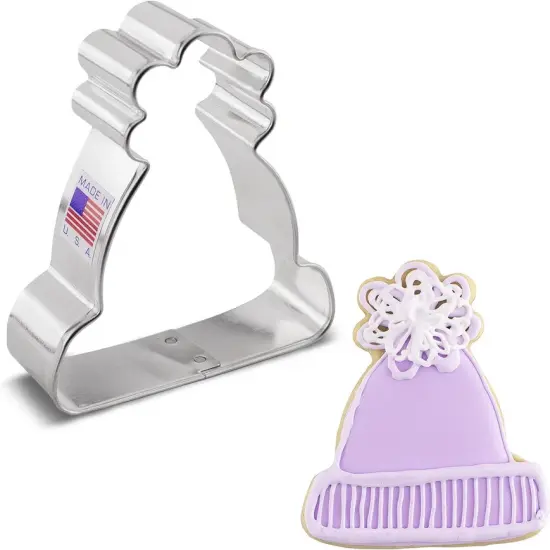 Ann Clark Winter Hat Toboggan Cookie Cutter 3.25" {1}