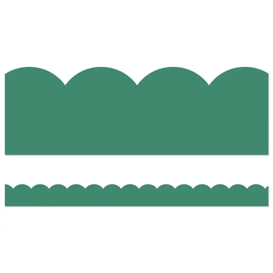 Grow Together Jade Green Scalloped Borders, 39 Feet Per Pack, 6 Packs {2}