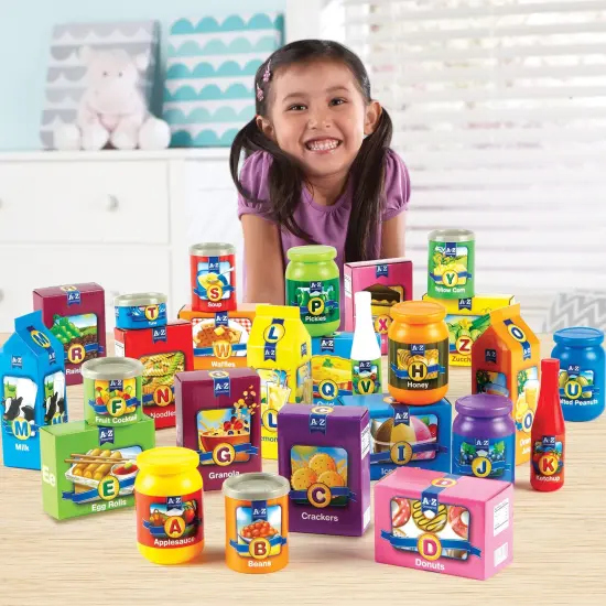 A to Z Alphabet Groceries {4}