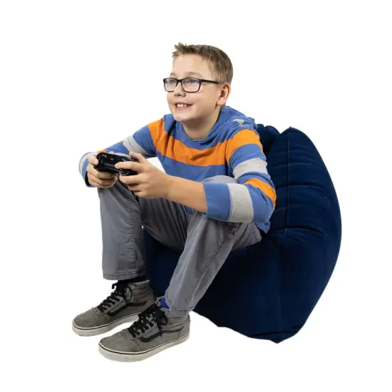 Comfy Cozy Peapod Inflatable Chair for Kids {2}