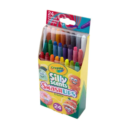 Silly Scents&trade; Smash Ups Mini Twistables Scented Crayons, 24 Per Pack, 4 Packs {6}