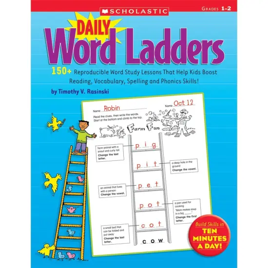 Daily Word Ladders Book, Grades 1-2 {1}