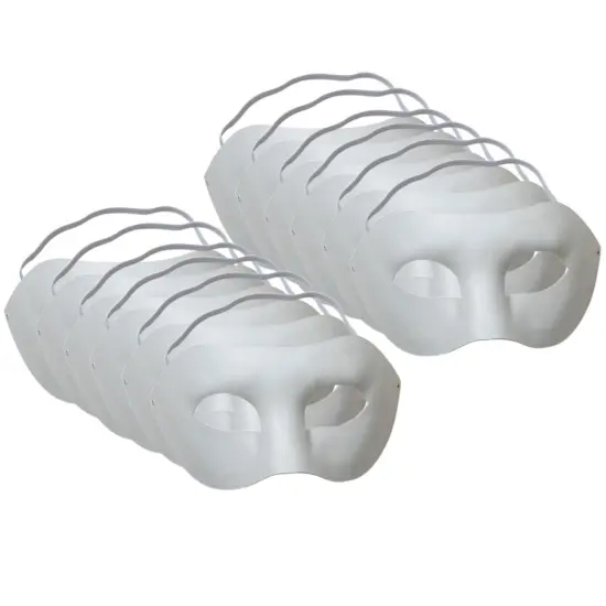 Paperboard Mask, Marauder, 4" x 7", Pack of 12 {1}