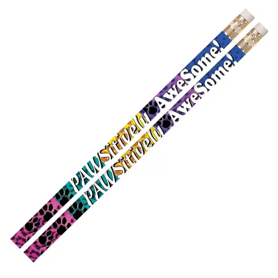 Pawsitively Awesome Motivational Pencil, 12 Per Pack, 12 Packs {1}
