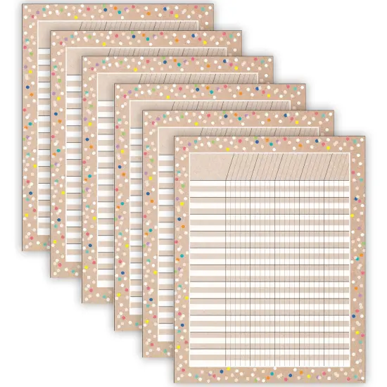 Krafty Pop Incentive Chart, Pack of 6 {1}