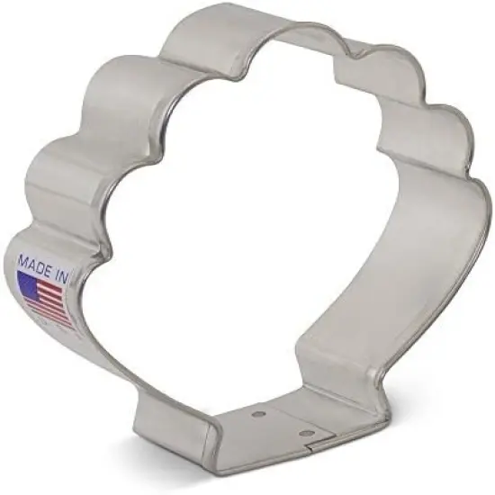 Ann Clark Tropical Seashell Cookie Cutter, 3.25" Dress Skirt {2}