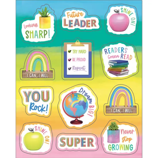Creatively Inspired Motivators Shape Stickers, 72 Per Pack, 12 Packs {1}