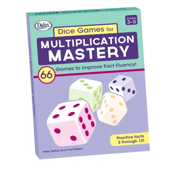Dice Games for Multiplication Mastery {1}