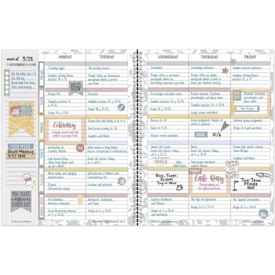 Classroom Cottage Teacher Planner {6}