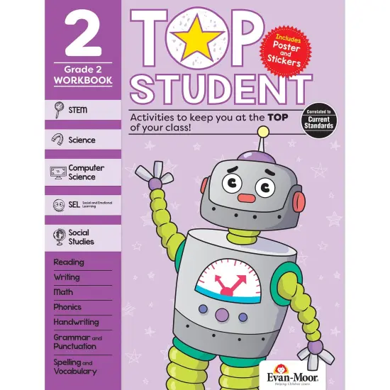 Top Student Activity Book, Grade 2 {1}