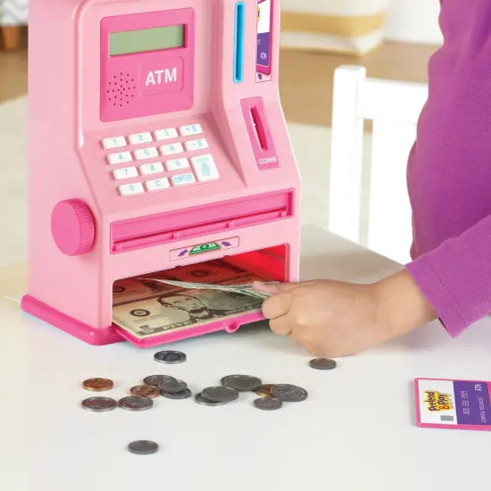 Pretend and Play&reg; Teaching ATM Bank - Pink {4}