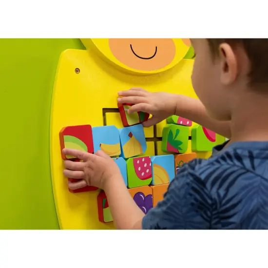 Giraffe Activity Wall Panel - 18m+ - Toddler Activity Center {2}