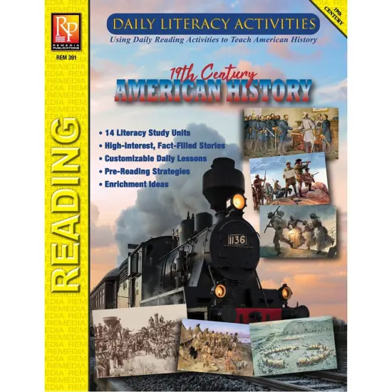 Daily Literacy Activities: 19th Century American History Reading {1}