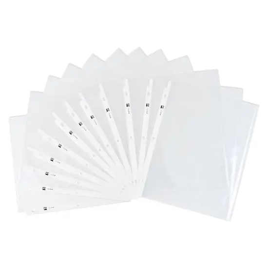Sheet Protectors, Clear, Standard Weight, Letter Size, 100 Per Box, 2 Boxes {3}