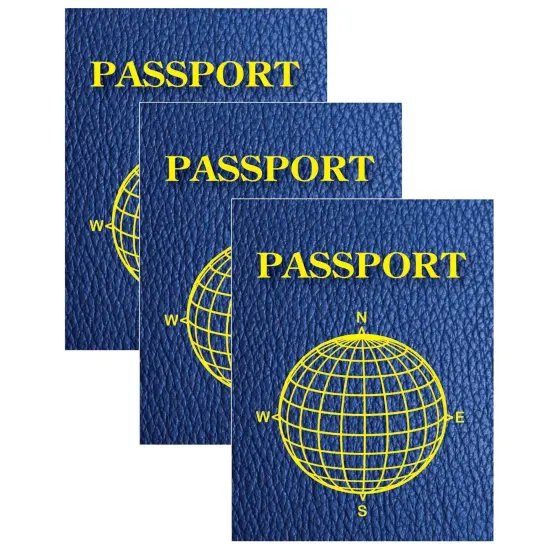 Blank Passports, 12 Per Pack, 3 Packs {1}