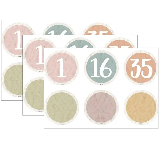 Everyone is Welcome Numbers Magnetic Accents, 42 Per Pack, 3 Packs {1}