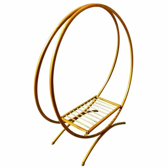 Double Ring Wedding Cake and Flower Stand {3}