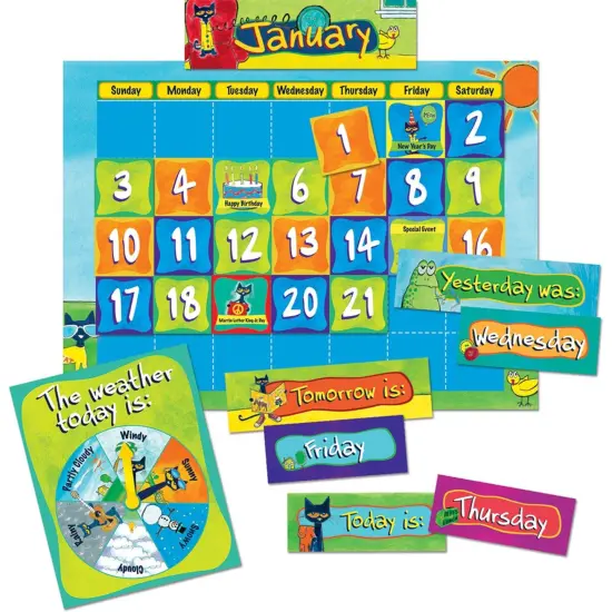 Pete The Cat Calendar Kit, 2 Kits {2}