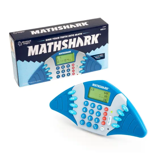 MathShark&reg; Handheld Electronic Math Game {1}