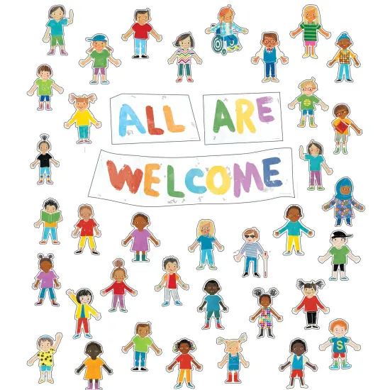 All Are Welcome Bulletin Board Set {1}