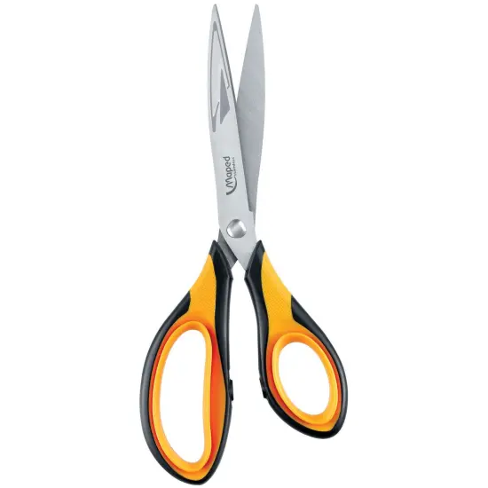 8" Ultimate Scissors With Double Soft Rings, Pack of 3 {5}