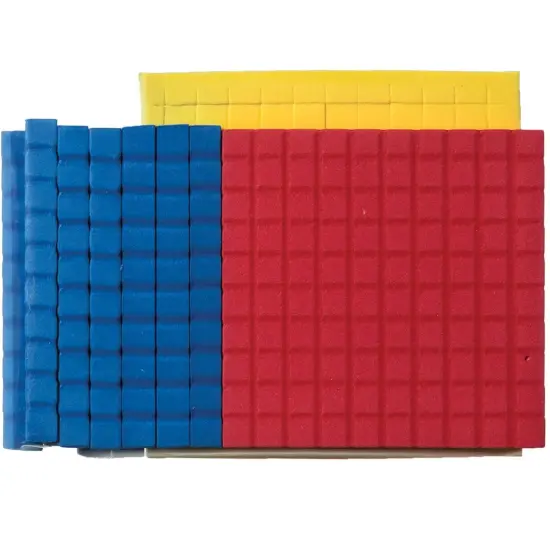 Foam Base Ten Blocks, 111 Per Pack, 3 Packs {2}