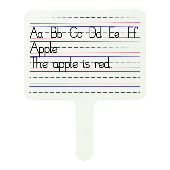 Two-Sided Dry Erase Answer Paddle, Pack of 6 {5}