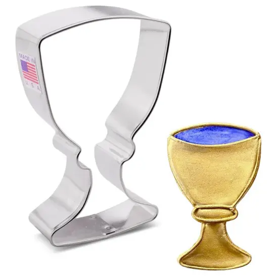 Ann Clark Communion Chalice Cookie Cutter, 4inch {1}