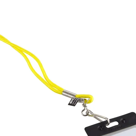 Standard Lanyard Hook Rope Style, Yellow, Pack of 24 {4}