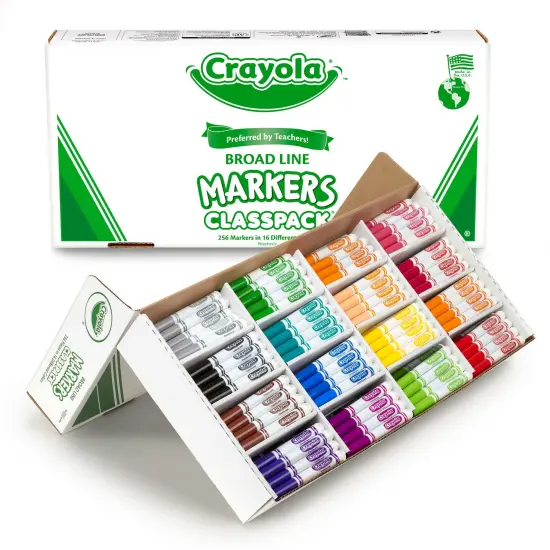 Original Formula Marker Classpack&reg;, Broad Line, 16 Colors, 256 Count {1}