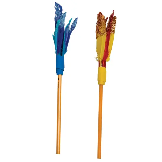 Duck Quills, Assorted Colors, 3" to 5", 14 grams Per Pack, 6 Packs {4}