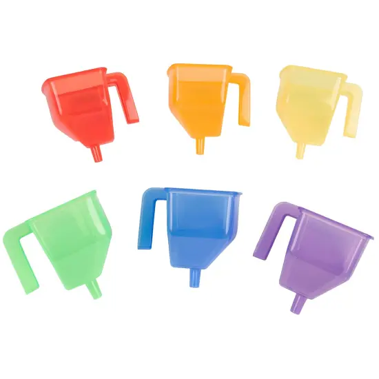 Translucent Funnels, Set of 6 {1}