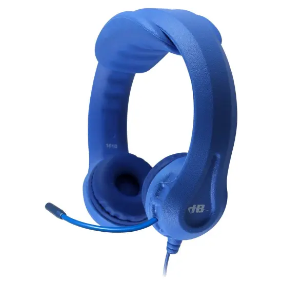 Kids Blue Flex-Phone USB Headset with Gooseneck Microphone {4}