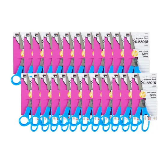 Stainless Steel Scissors, 8", Pack of 24 {1}