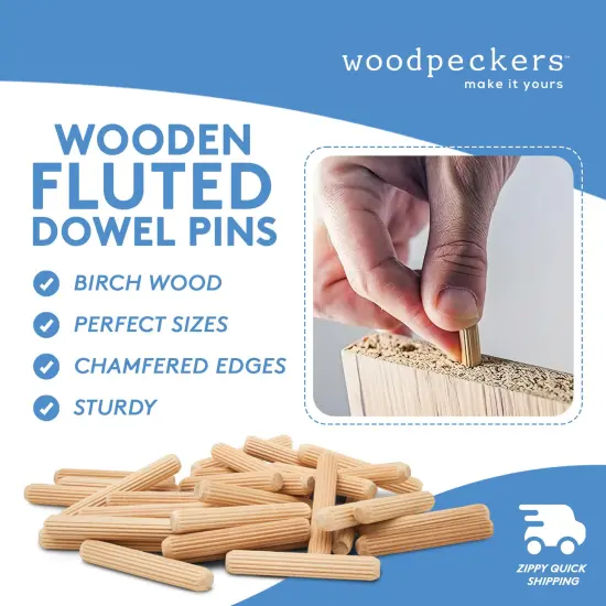 Wood Dowel Pins, Multiple Sizes, for Furniture & Crafts|Woodpeckers {4}