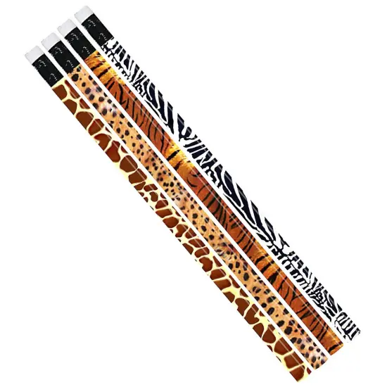 Jungle Fever Assortment Pencil, 12 Per Pack, 12 Packs {1}