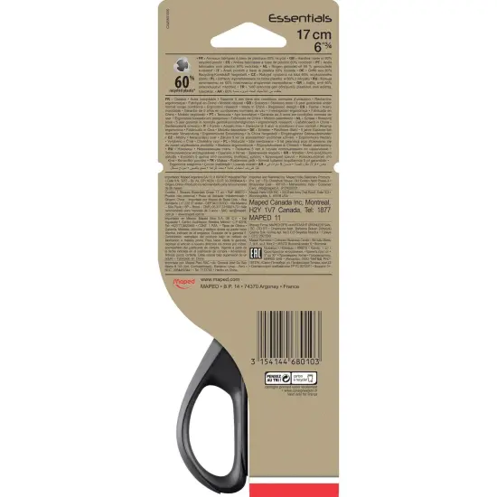 Essentials Eco-Friendly Multipurpose Scissors 6.75", Pack of 24 {2}