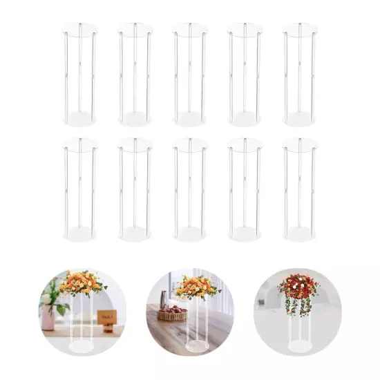 10-Pieces 23.6" Flower Stand Wedding Vases {5}