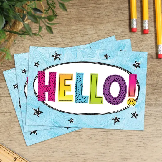 Brights 4Ever Hello Postcards, 30 Per Pack, 6 Packs {5}