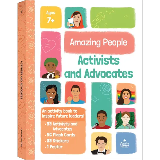 Amazing People: Activists and Advocates Activity Book {1}